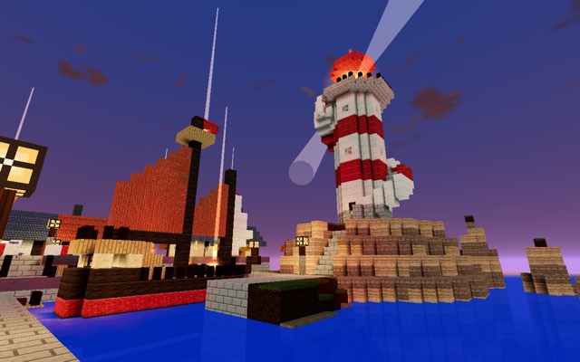 A real frame of Emberwick Harbour