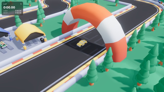 A real frame of Kit Racer