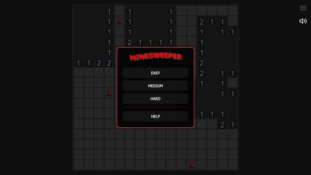 A real frame of Minesweeper
