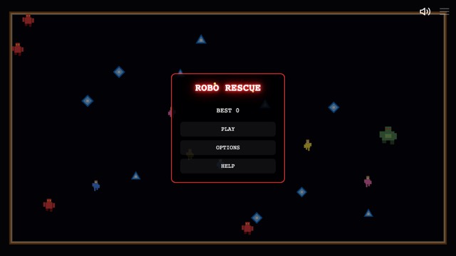 A real frame of Robo Rescue