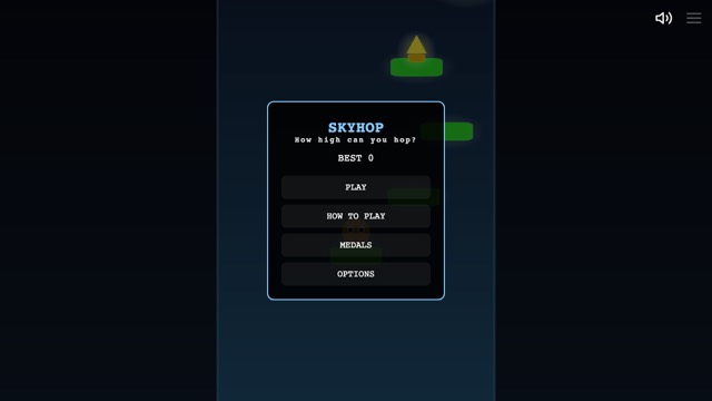 A real frame of Skyhop