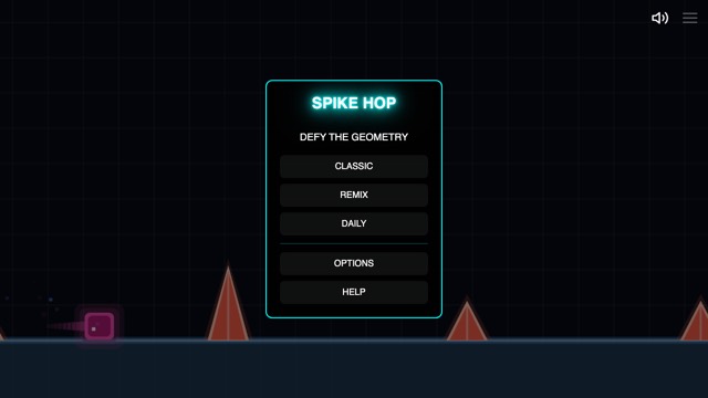A real frame of Spike Hop
