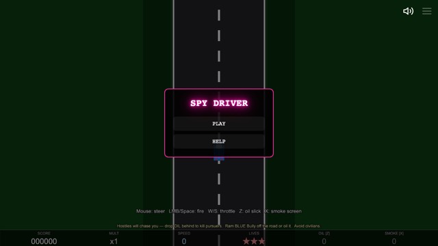 A real frame of Spy Driver